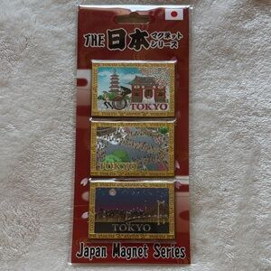 NWT Tokyo Japan Magnet Series Set Kawaii Core Decor Souvenir Fridge Travel